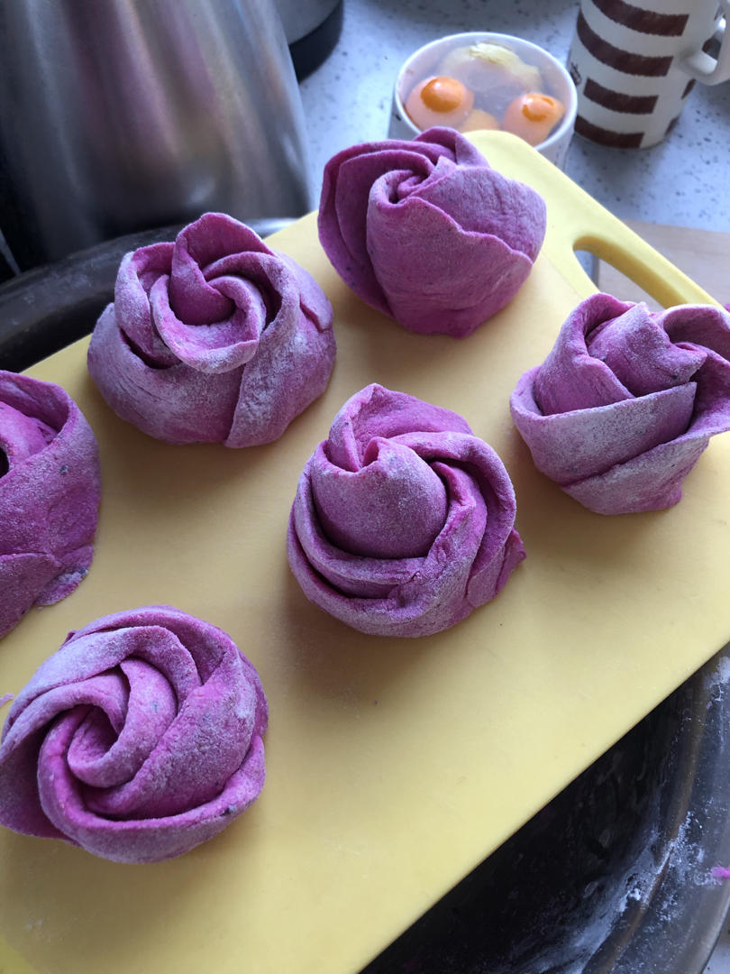 揣着樱桃满街跑做的火龙果玫瑰馒头