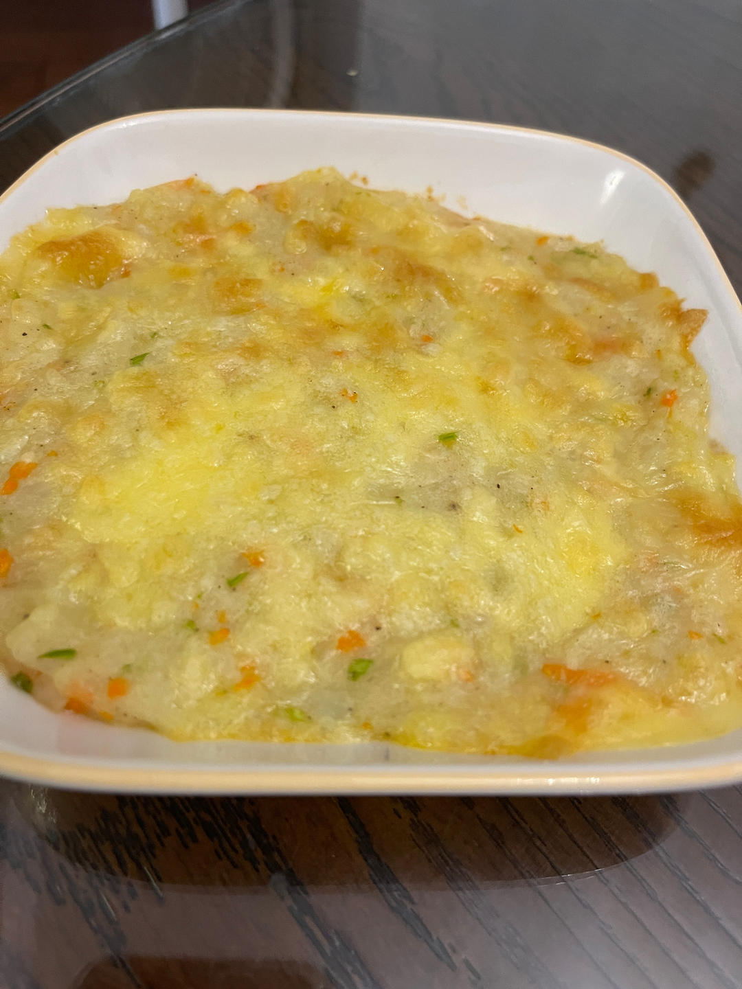芝士焗土豆泥（烤箱版），小朋友们最爱