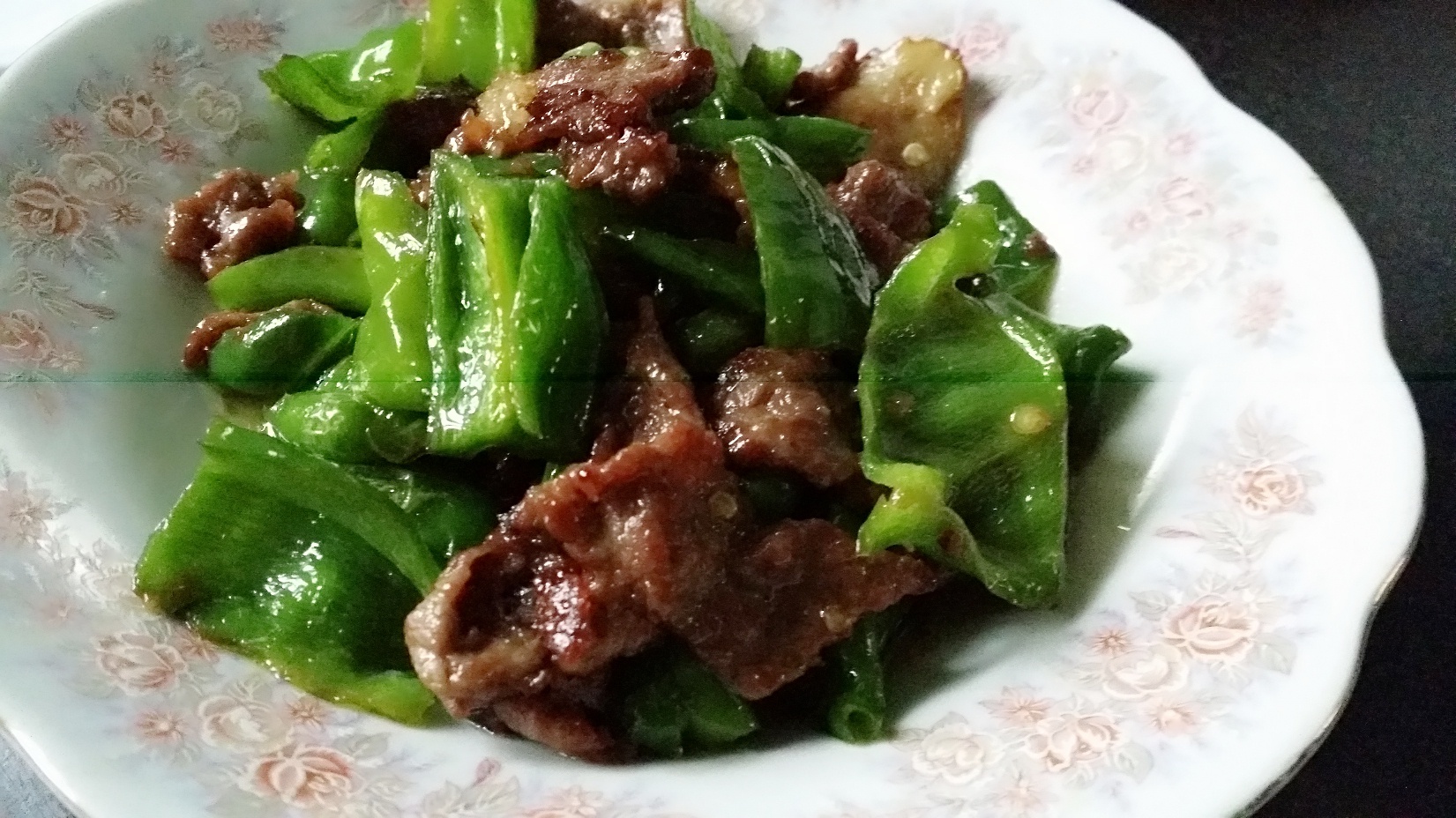 青椒牛肉