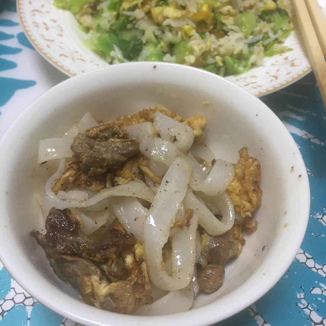 干炒牛河「超详步骤图」