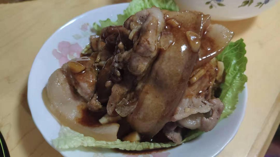 干煎五花肉