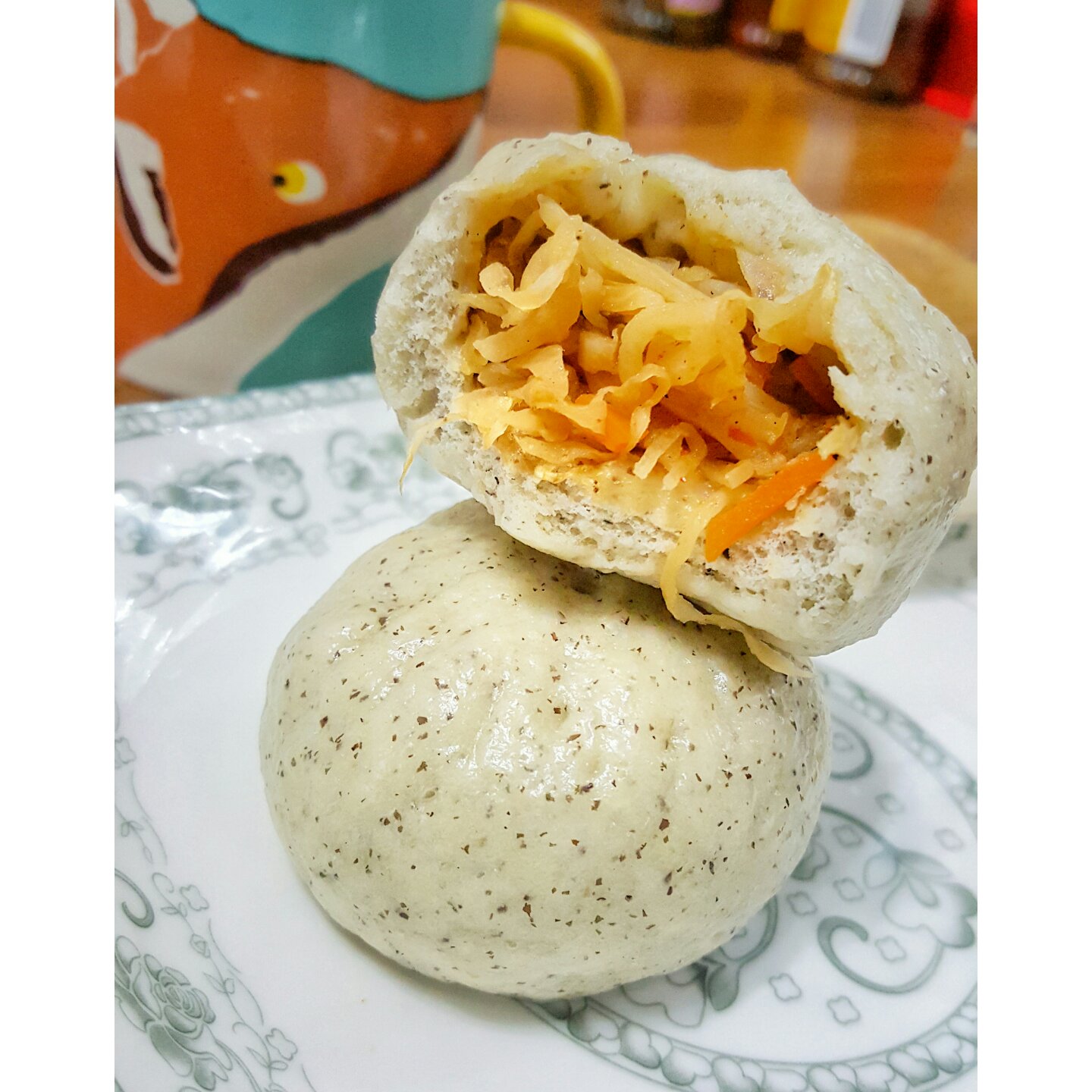 开胃辣萝卜丝包