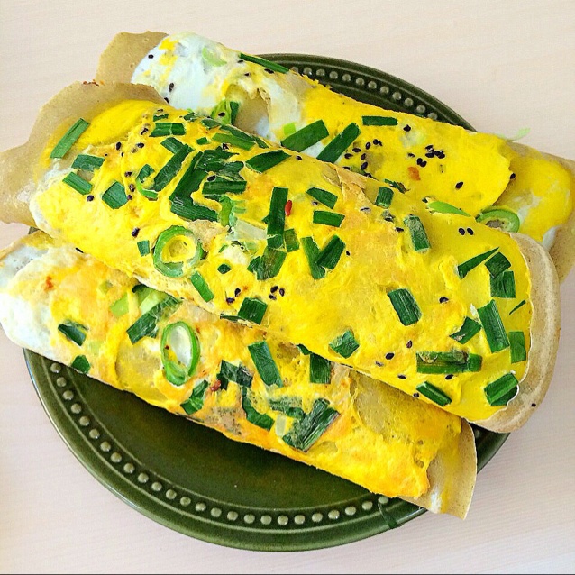 优沫恋做的煎饼果子