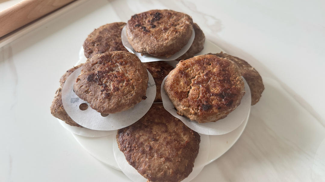 超详细汉堡牛肉饼｜附自制汉堡搭配#Healthymeals#减脂必撸16