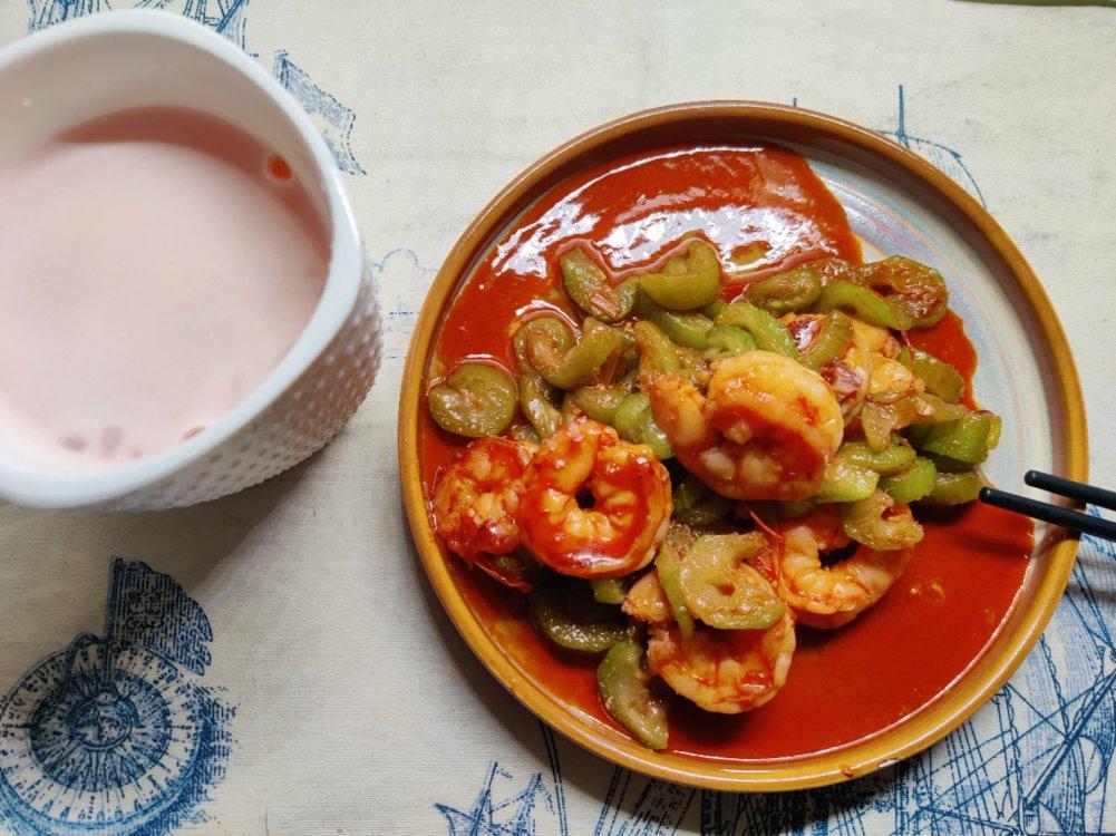 丝瓜鲜虾