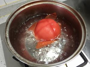 番茄芝心鸡蛋卷饼的做法 步骤2