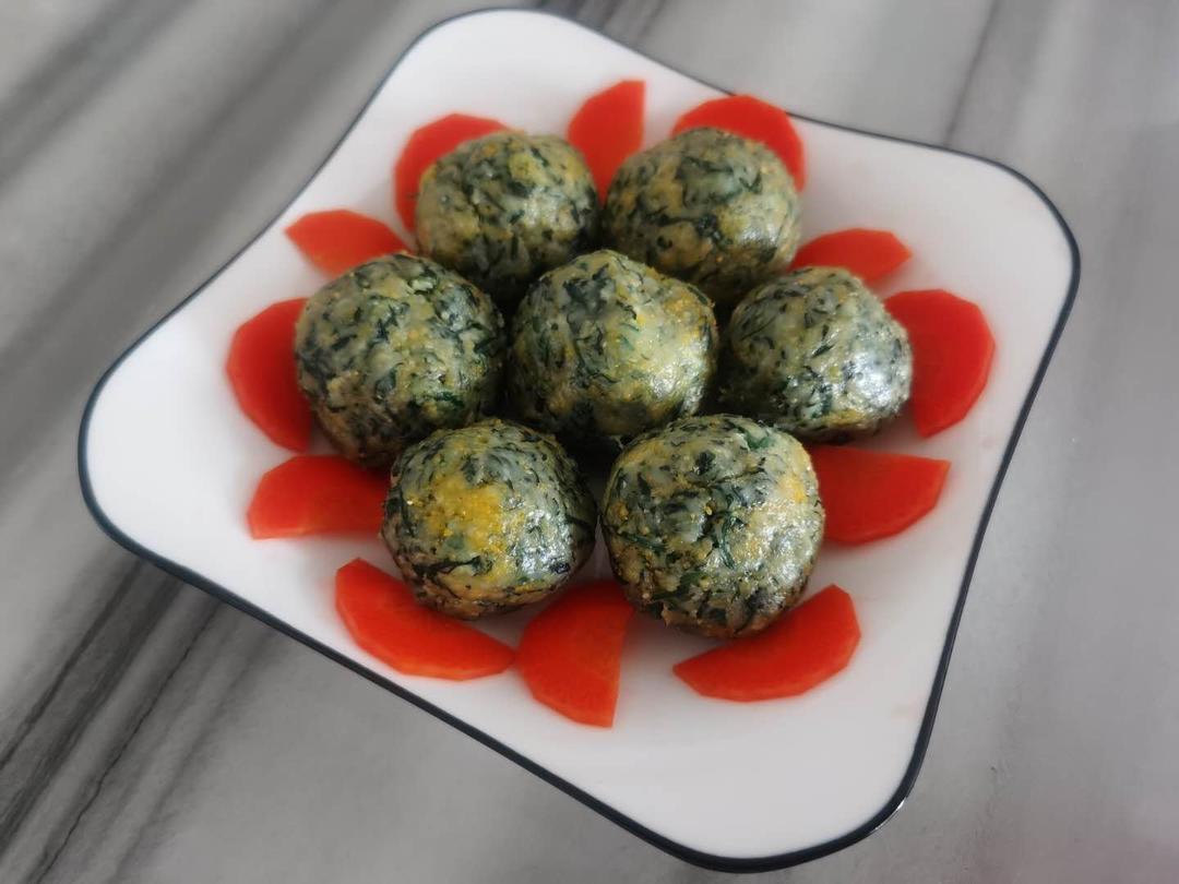 【带有妈妈味道的菜团子】