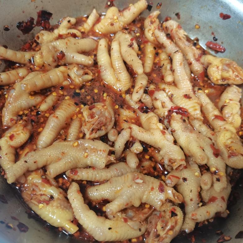 糊辣椒鸡爪