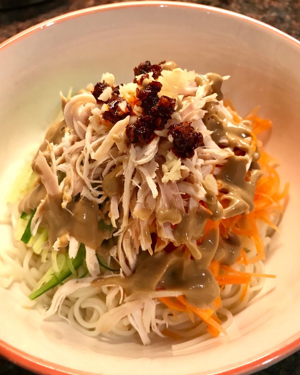 鸡丝凉面