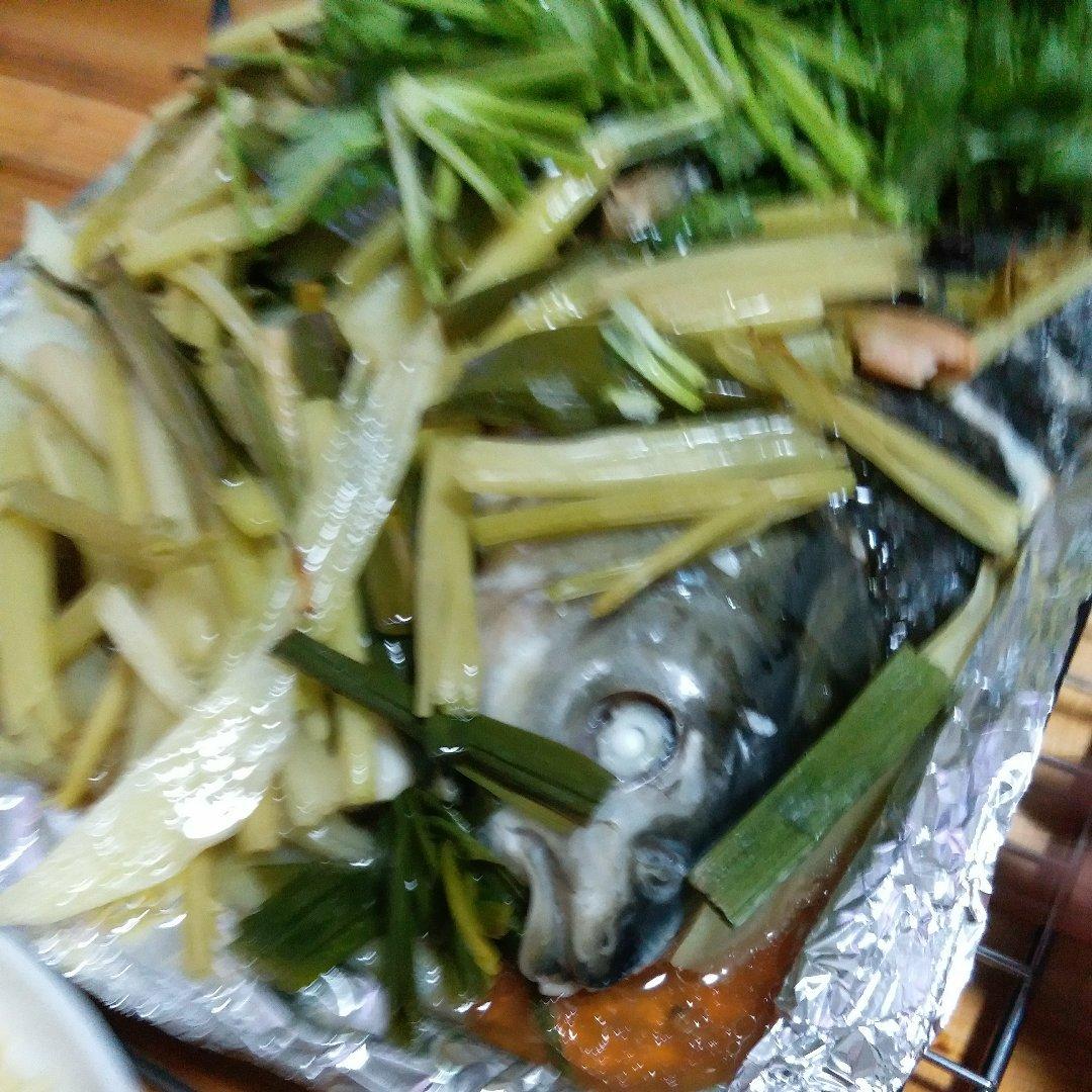 烤箱烤鱼