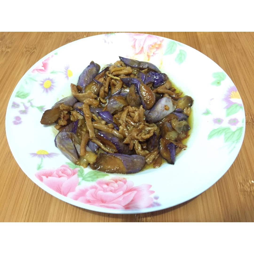 红烧肉沫茄子