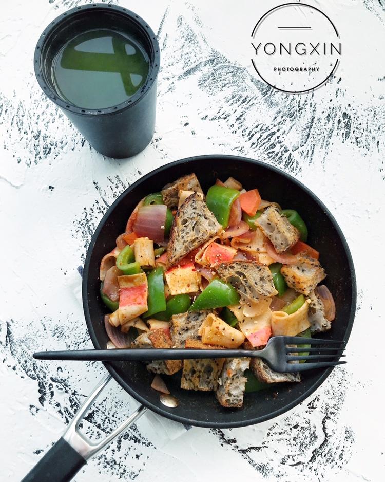 什锦炒欧包【健康一锅端】——处理失败面包大法