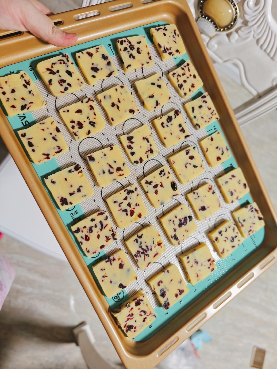 蔓越莓曲奇饼干/零失败/新手必做饼干