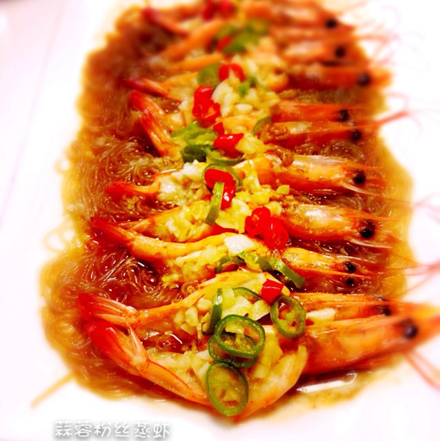 蒜蓉粉丝蒸虾
