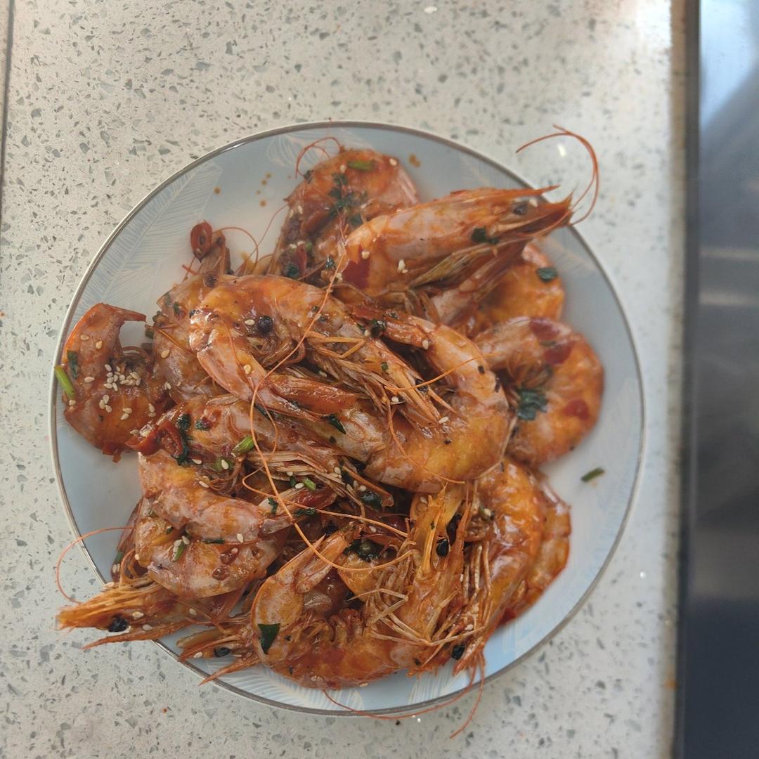夏天快手下饭菜推荐——香辣虾干