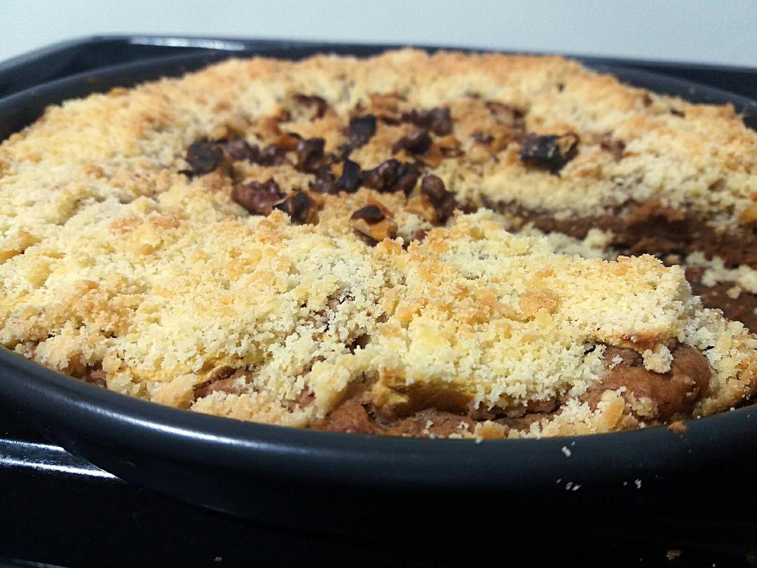 酥顶德式苹果蛋糕