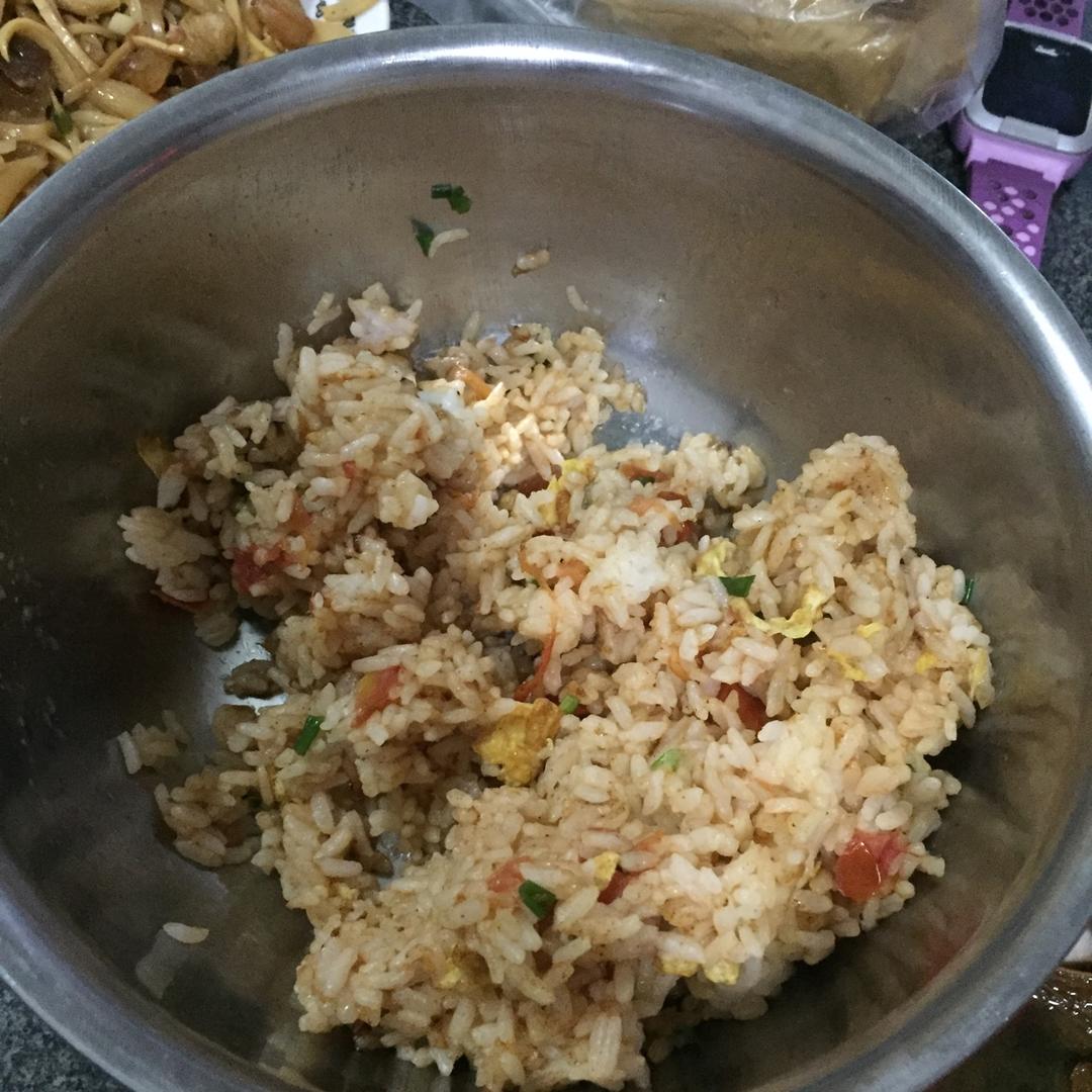 番茄鸡蛋炒饭