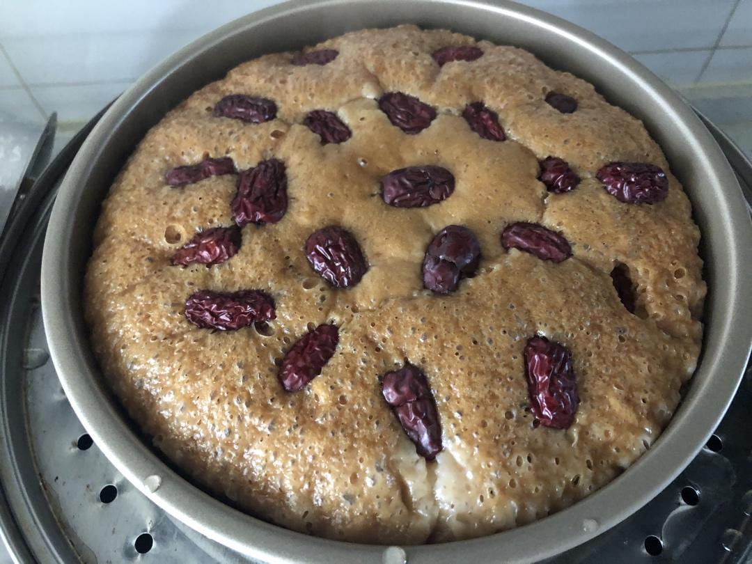 超简单 零失败的红糖发糕