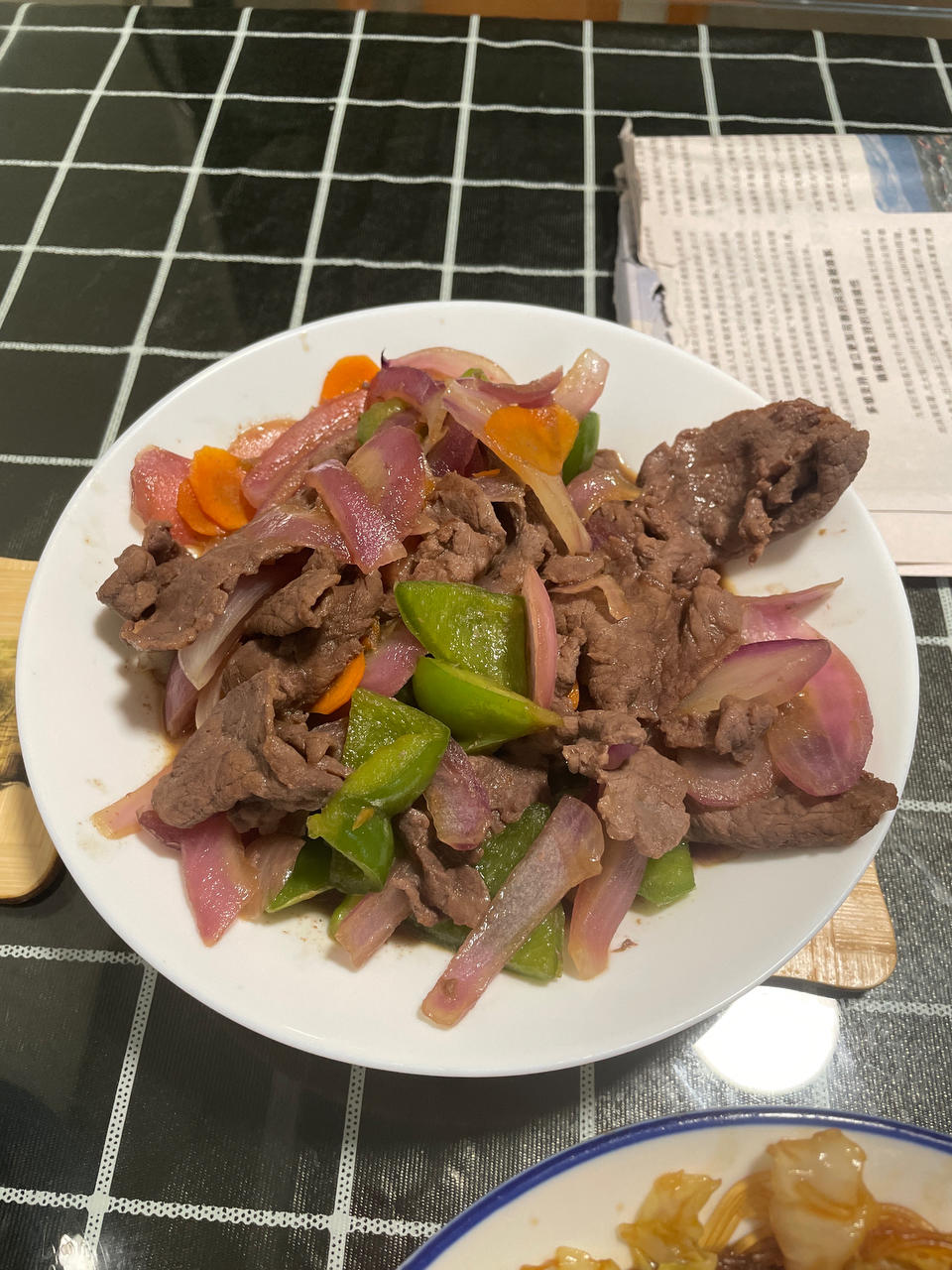 杭椒牛柳黑椒牛柳 终于找到炒出嫩牛肉的办法了 肉片肉丝都适用