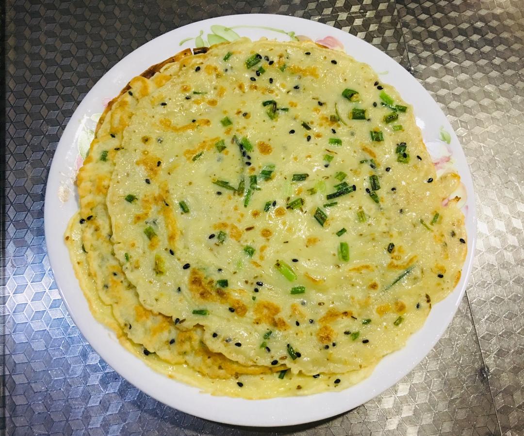鸡蛋软饼（薄而不破和卖的味道一样细腻好吃！）