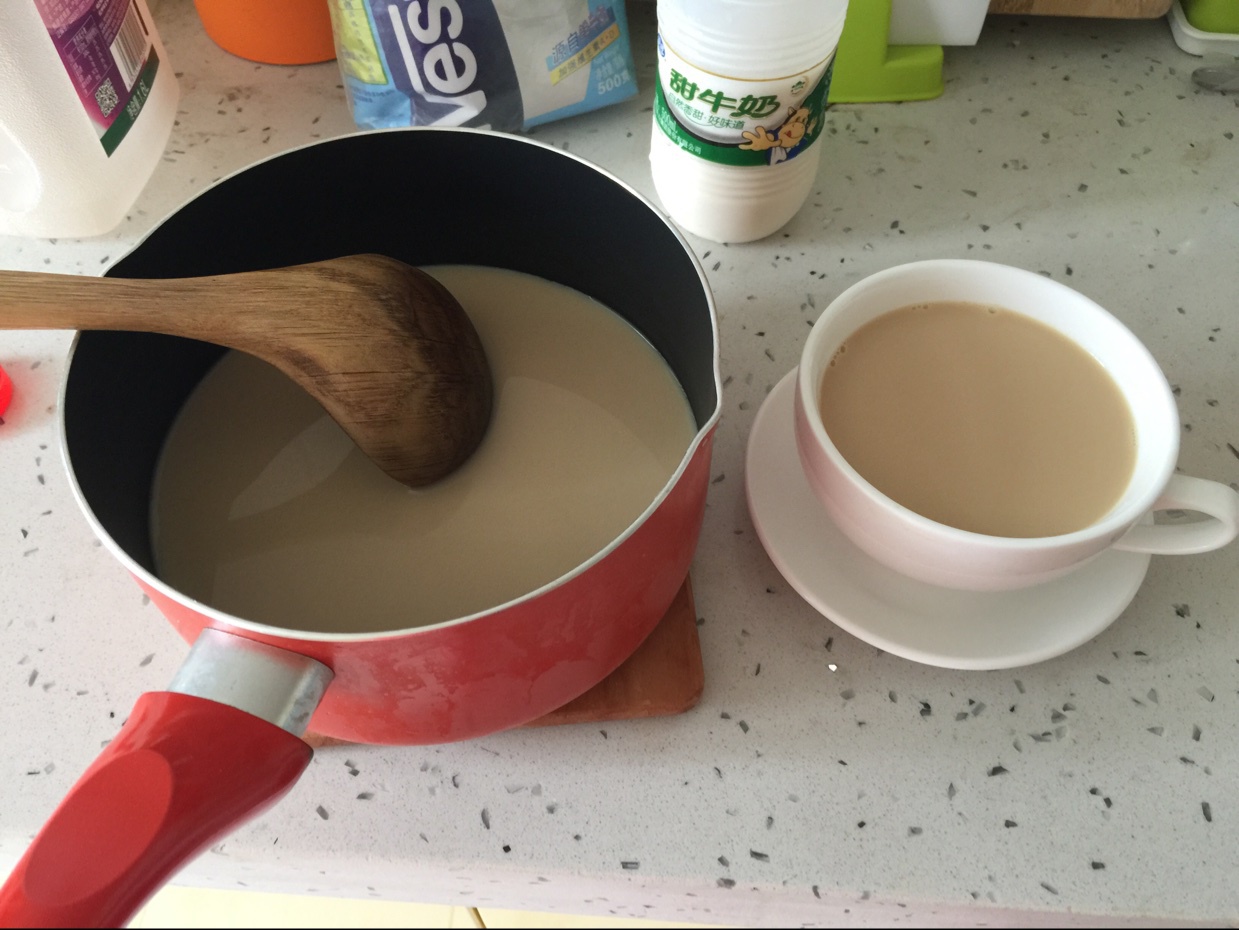 手煮奶茶