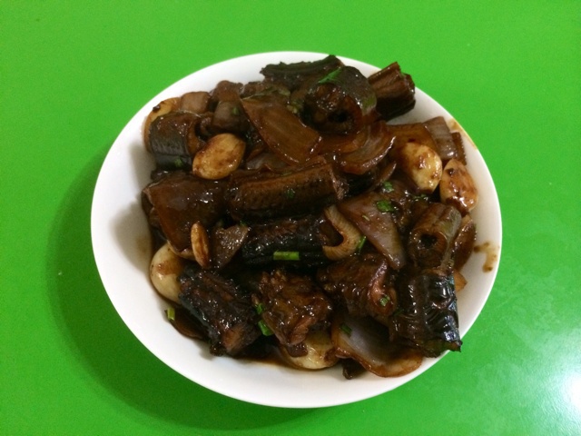 大蒜烧鳝鱼