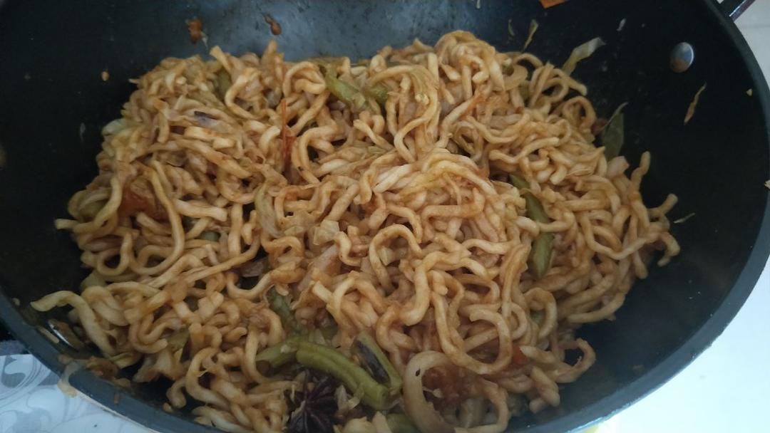 番茄豆角焖面（简易巨好吃）