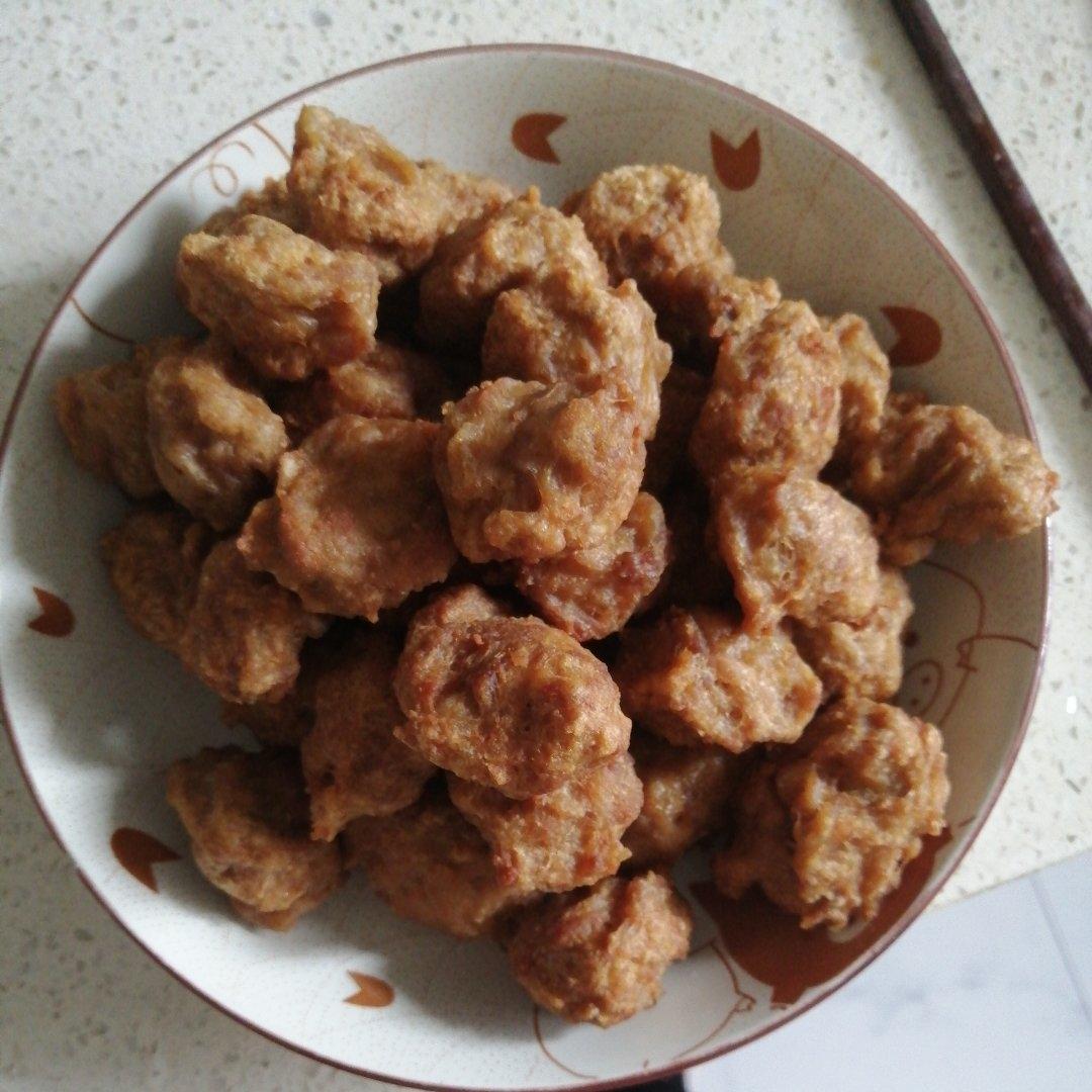 吃不腻的香酥猪肉丸