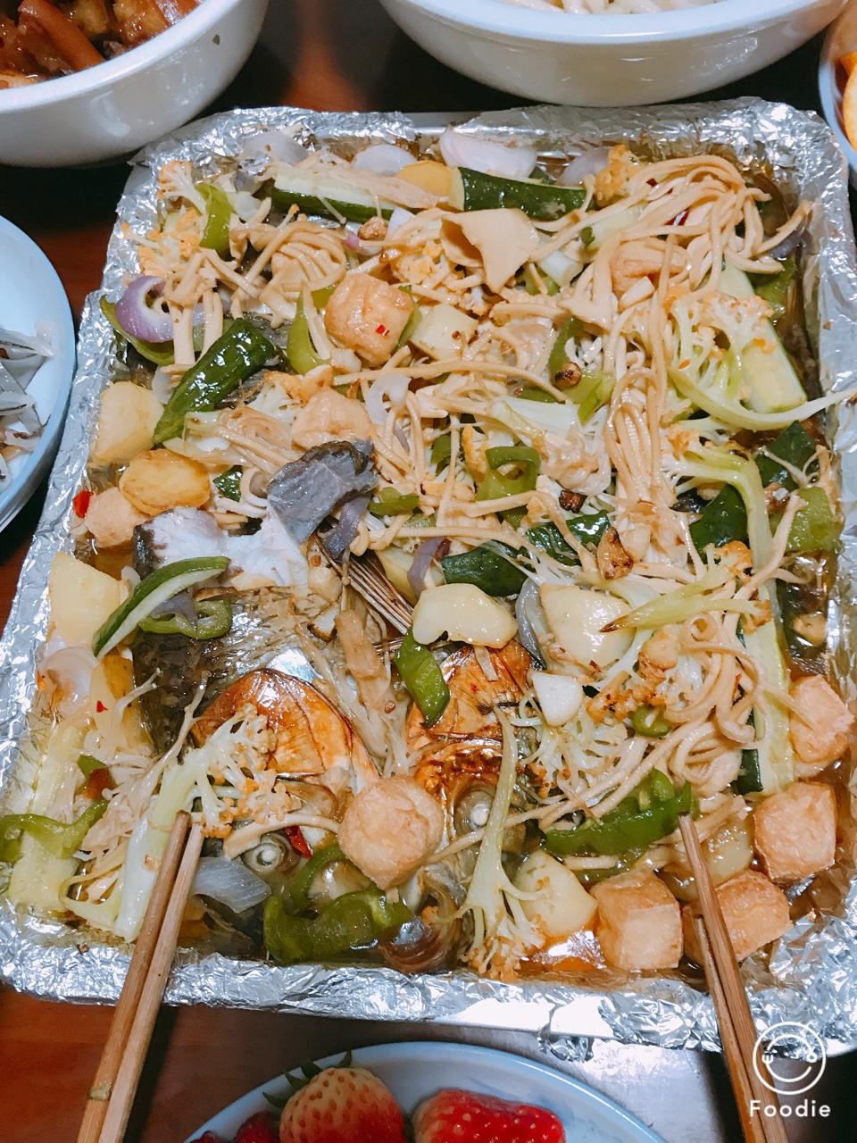 香辣烤鱼-烤箱版