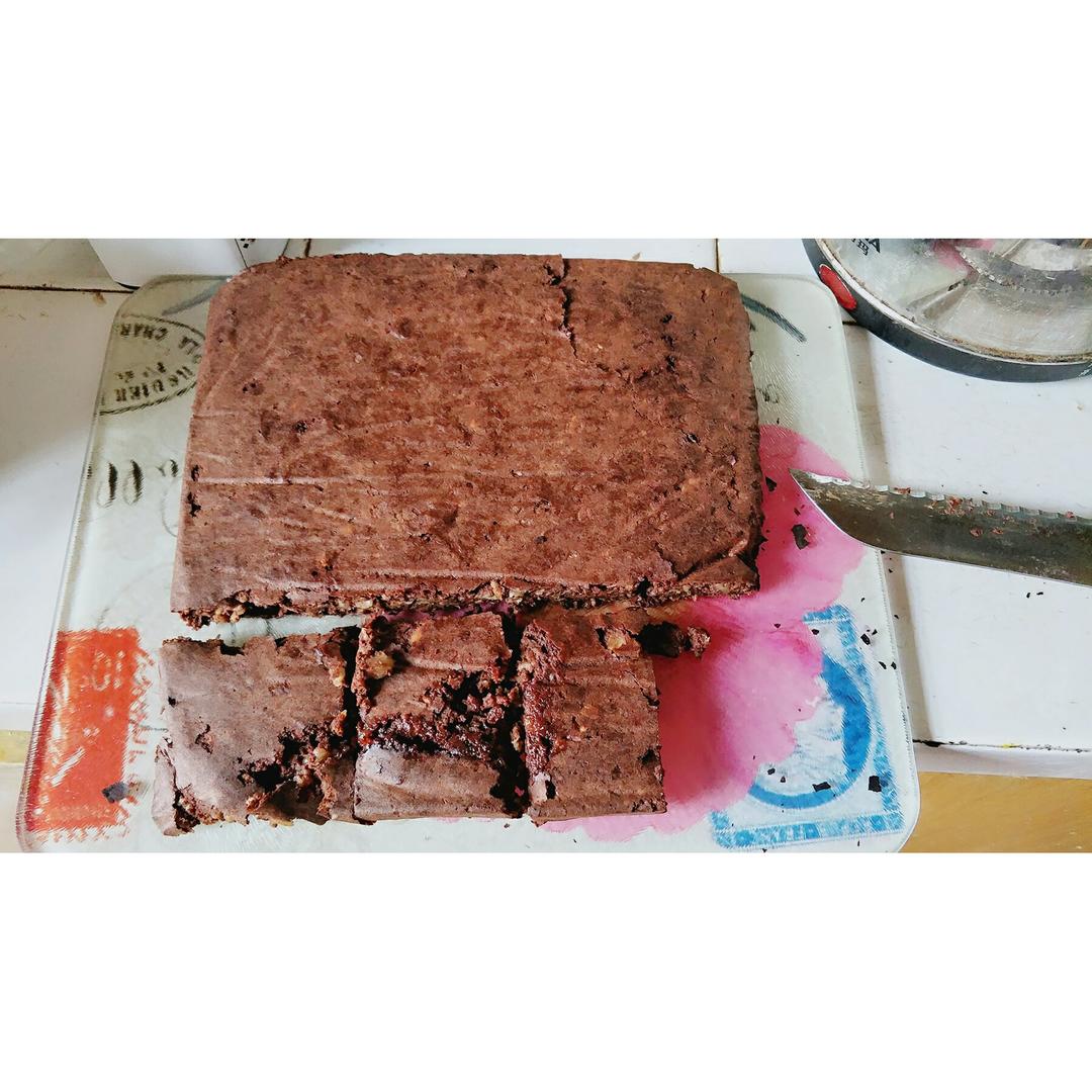 超快手超低卡酸奶布朗尼