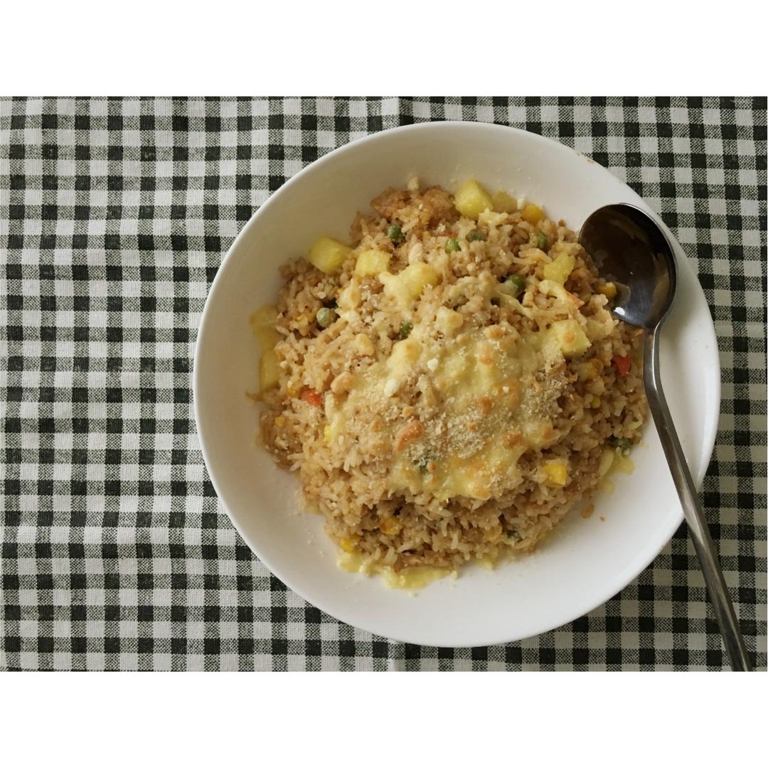 番茄鸡肉浓情焗饭【两人份】