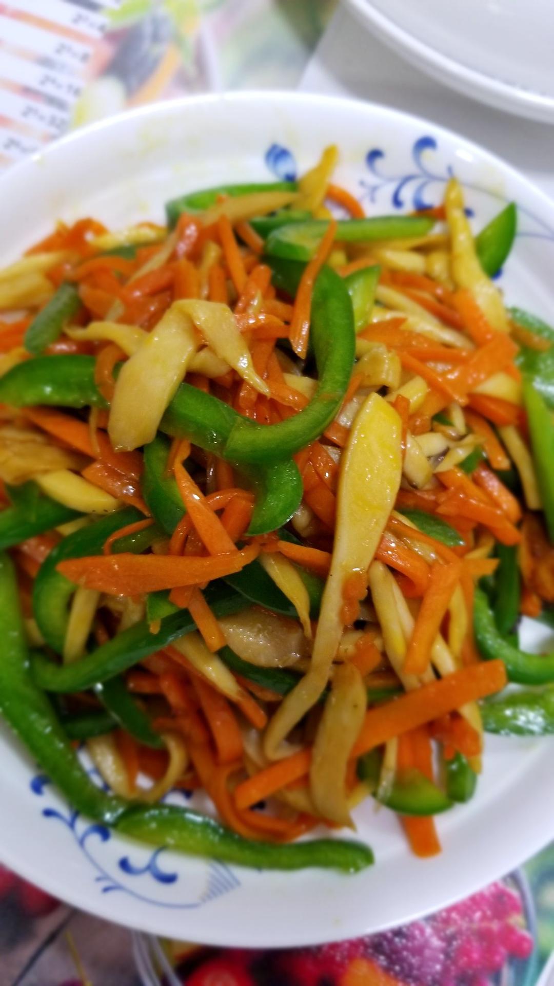 爆炒杏鲍菇