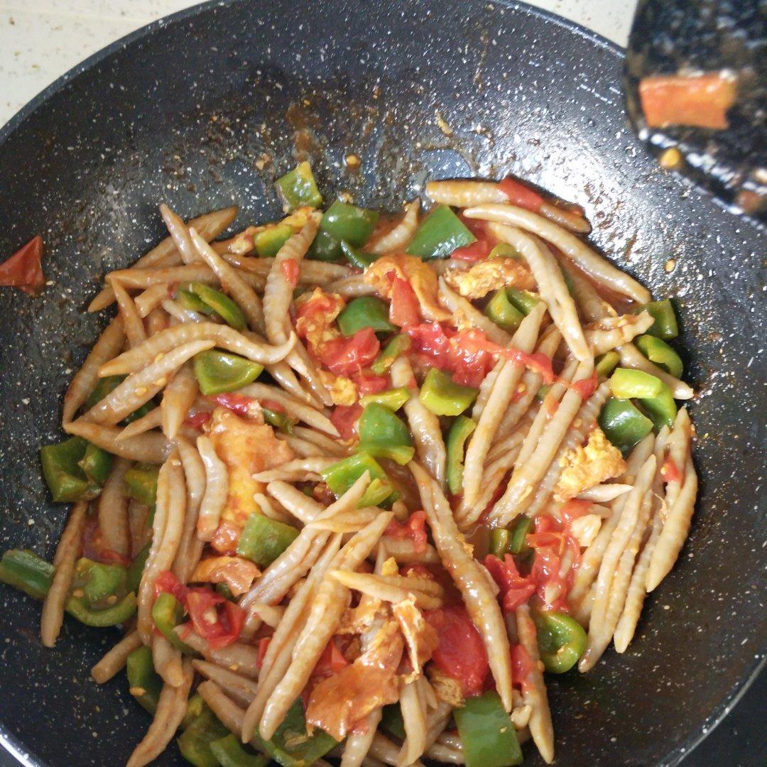 炒山西莜面鱼鱼