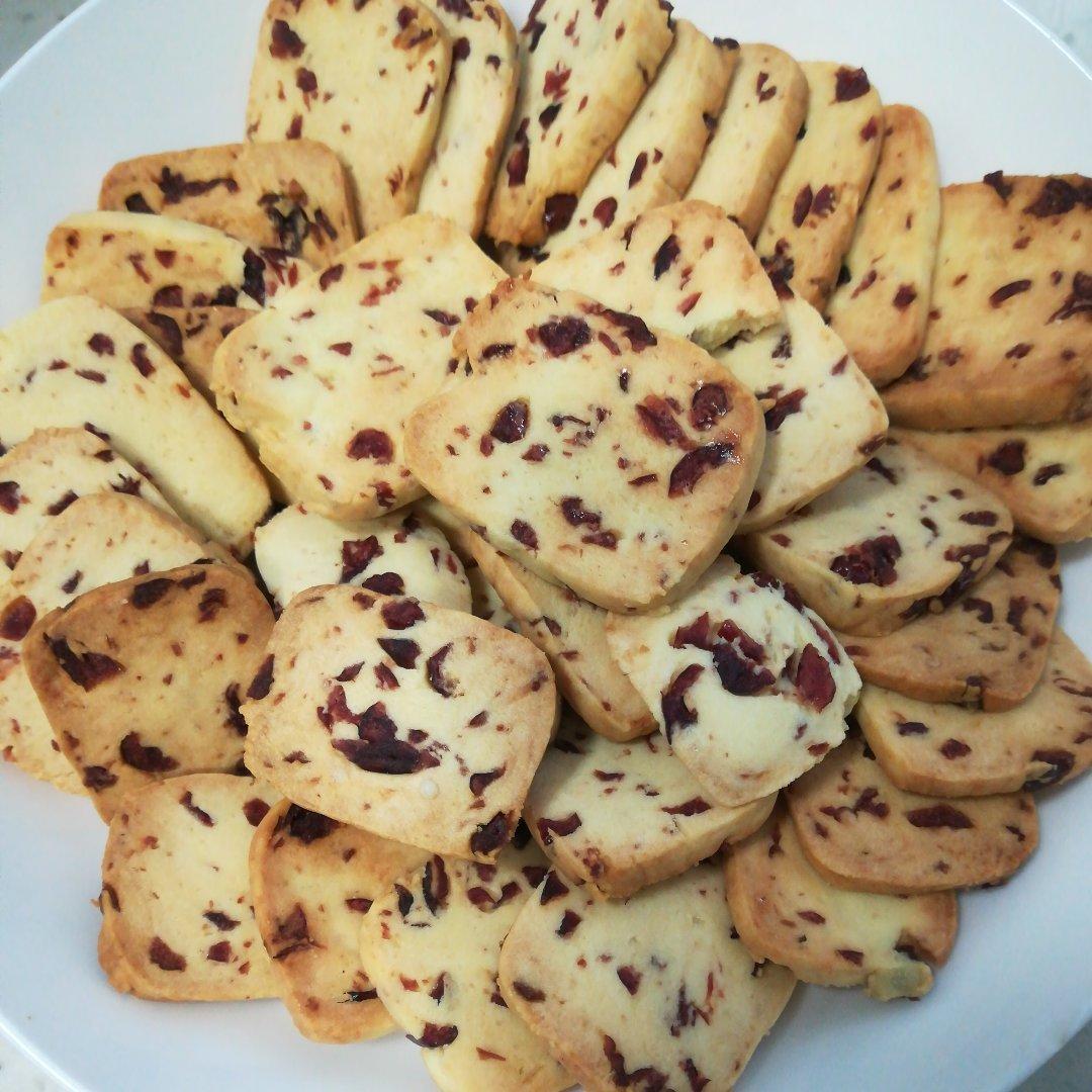 低糖少油版蔓越莓饼干