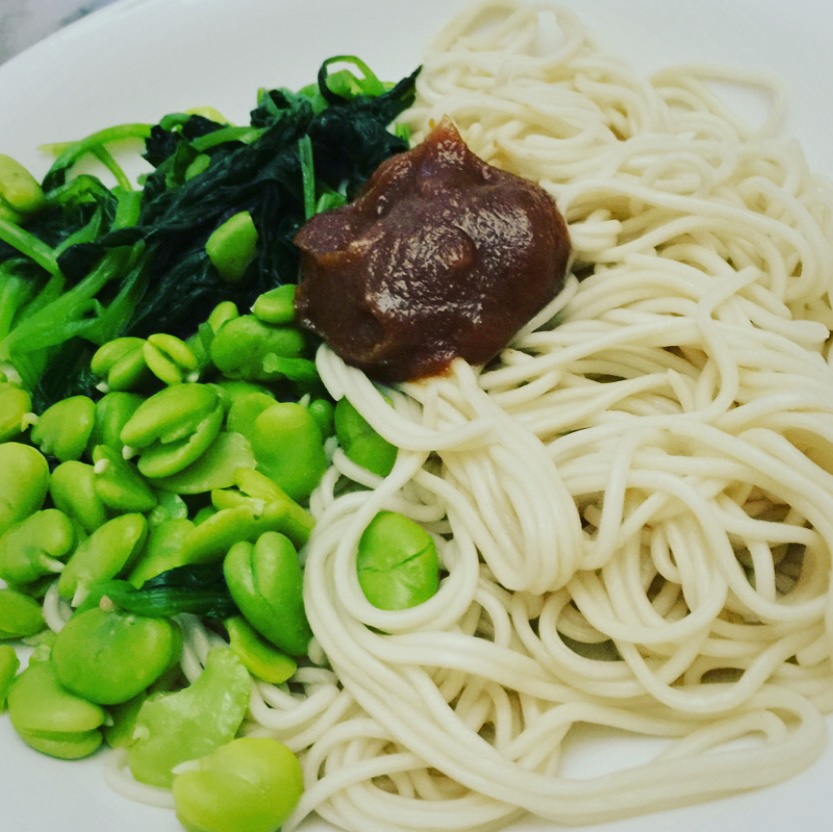 mao食家做的全素拌面