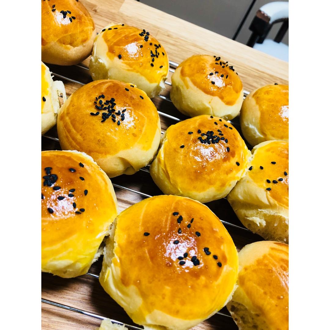鲜奶油小餐包（一次发酵）