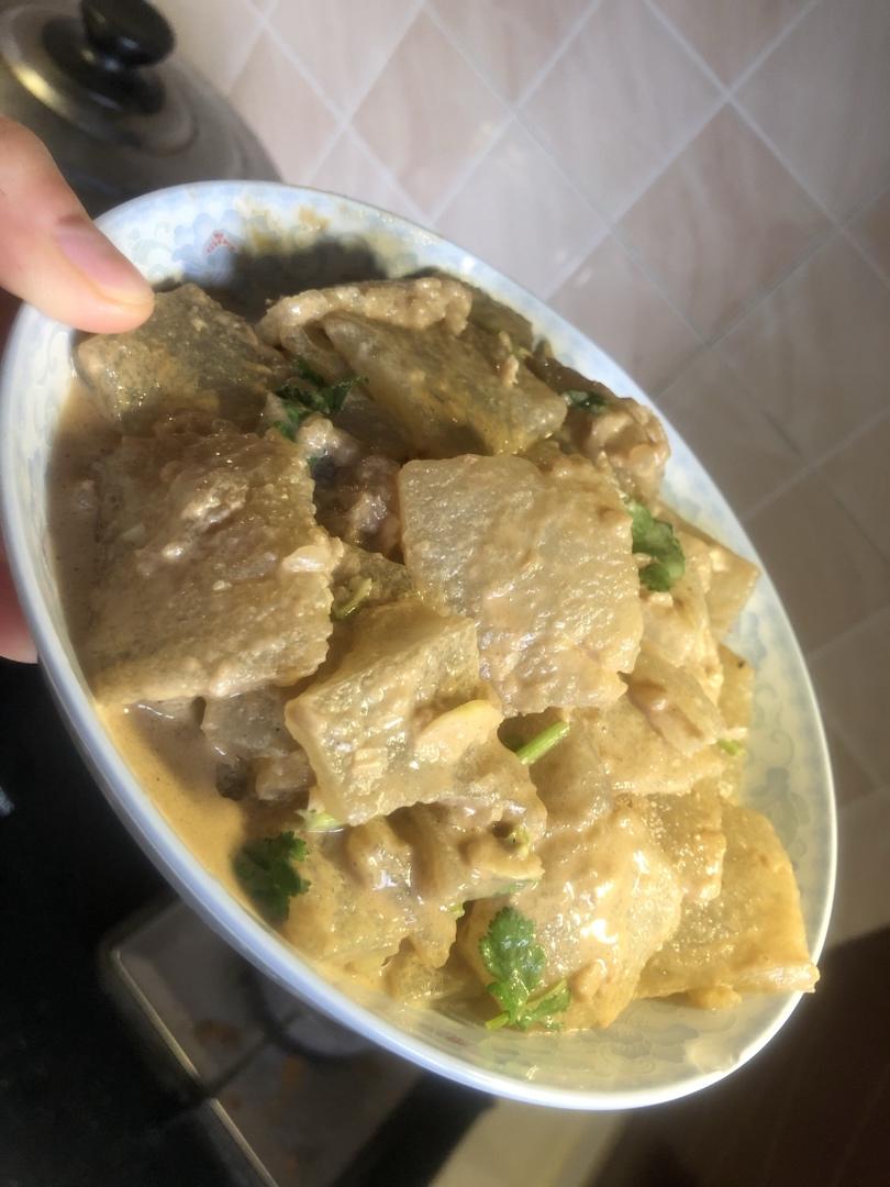 大连小吃：焖子