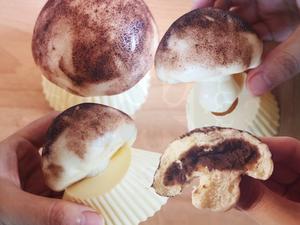 蘑菇豆沙包【一体成型蘑菇包】养殖专业户的蘑菇经的做法 步骤5