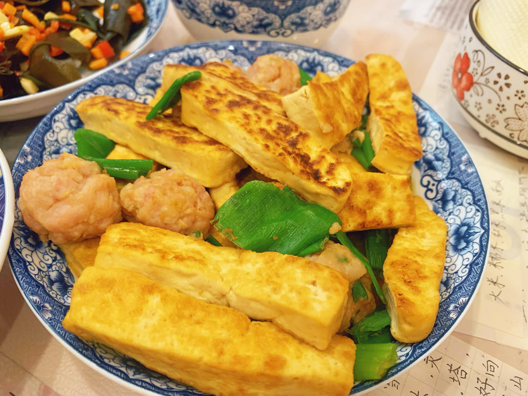 无敌好吃的香煎豆腐