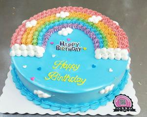 彩虹🌈生日蛋糕的做法 步骤1