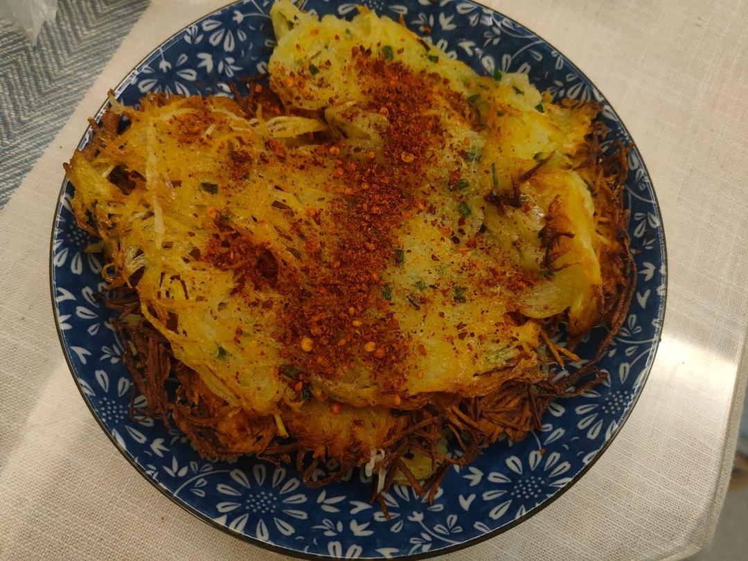 香煎土豆丝饼（超简单）
