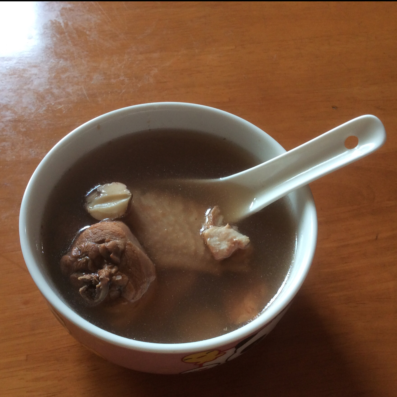 榴莲壳煲鸡汤