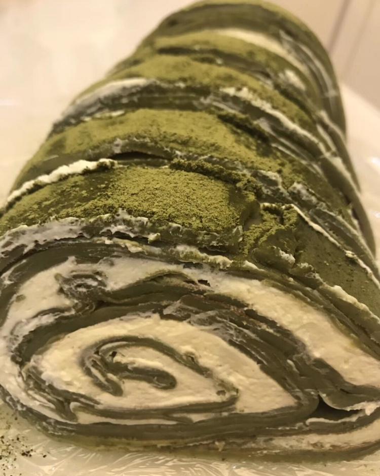【抹茶毛巾卷】
