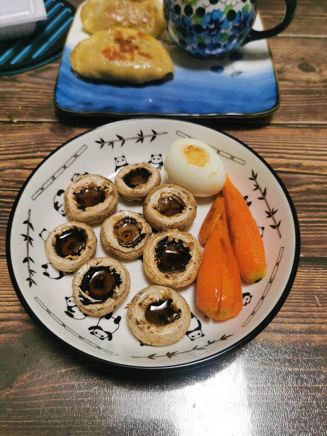 零难度烤口蘑（空气炸锅版）