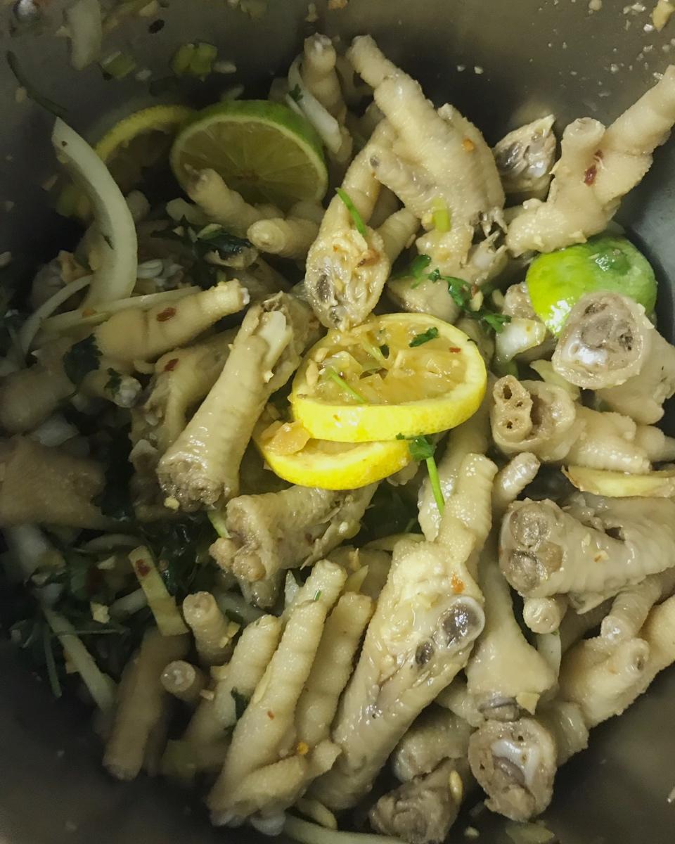 超好吃的🍋酸辣凤爪