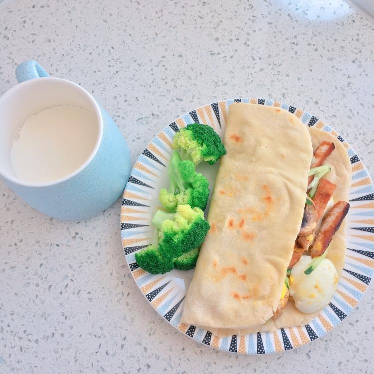 纯奶手撕吐司的做法 步骤1