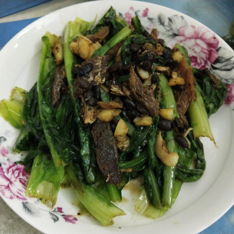 豆豉鲮鱼油麦菜