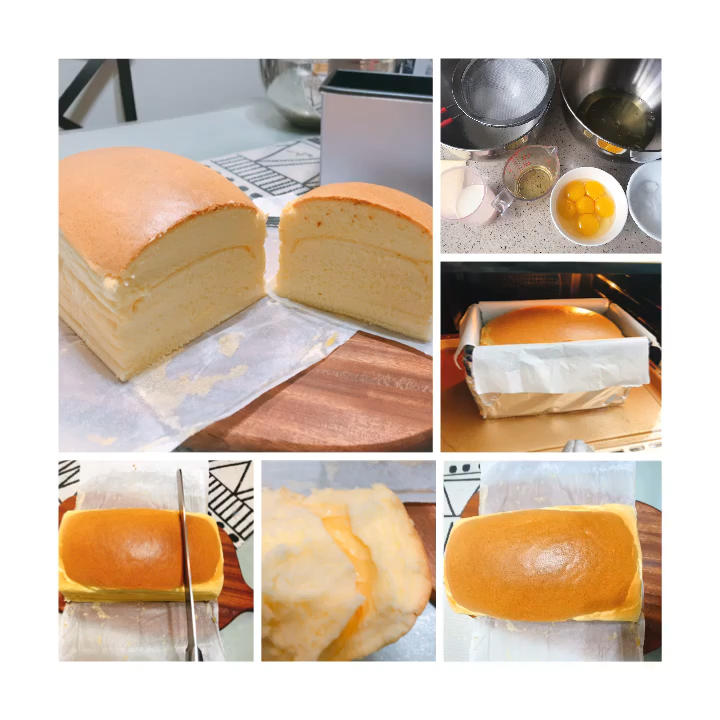 堪比柯基屁股
爆浆芝士🧀古早蛋糕