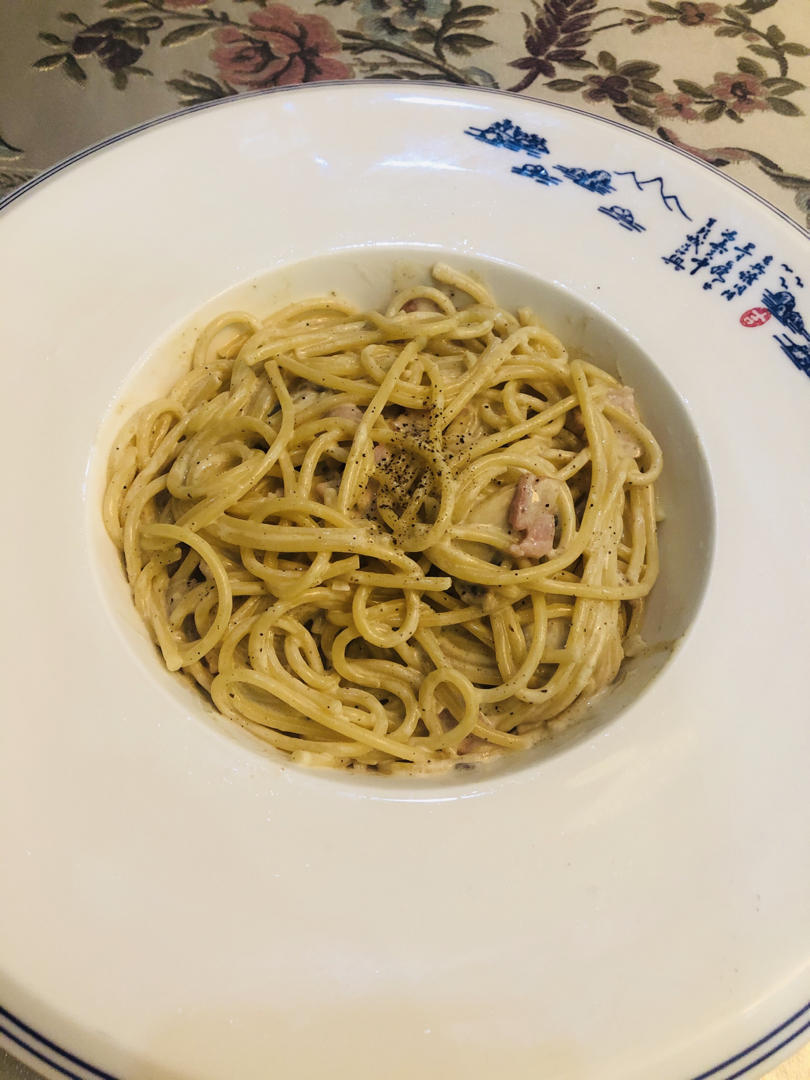 西餐大厨分享的奶油蘑菇培根意面秘方！