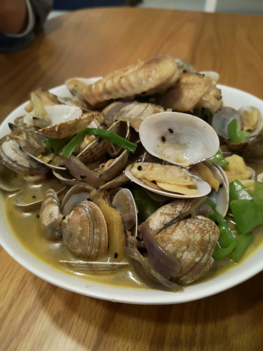 蛤蜊烧鸡翅